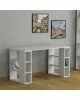 Γραφείο Colmar χρώμα λευκό 140x60x75εκ Υλικό: MELAMINE 32mm - MELAMINE 18mm 119-000837 Γραφείο Colmar χρώμα λευκό 140x60x75εκ Υλικό: MELAMINE 32mm - MELAMINE 18mm 119-000837