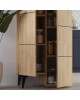 Ντουλάπι-στήλη Romane φυσικό 62.2x37.4x155.4εκ Υλικό: MELAMINE 18mm. 119-001131 Ντουλάπι-στήλη Romane φυσικό 62.2x37.4x155.4εκ Υλικό: MELAMINE 18mm. 119-001131