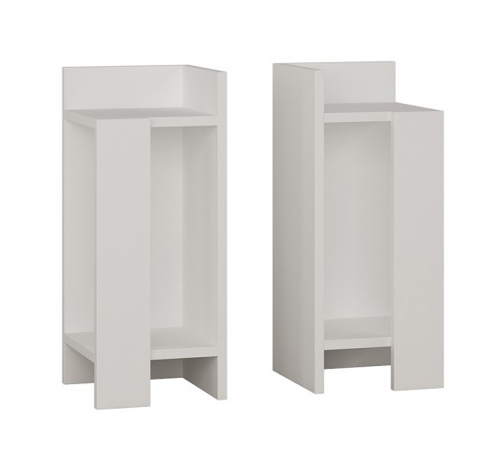 Κομοδίνο Immerse σετ 2 τμχ. λευκό 27x25x60εκ Υλικό: CHIPBOARD WITH MELAMINE COATING 18mm 119-001179 Κομοδίνο Immerse σετ 2 τμχ. λευκό 27x25x60εκ Υλικό: CHIPBOARD WITH MELAMINE COATING 18mm 119-001179