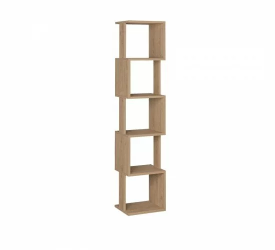 Βιβλιοθήκη - στήλη Piri oak μελαμίνης 35x30x161εκ Υλικό: CLIPBOARD WITH MELAMINE COATING 18MM 119-001185 Βιβλιοθήκη - στήλη Piri oak μελαμίνης 35x30x161εκ Υλικό: CLIPBOARD WITH MELAMINE COATING 18MM 119-001185