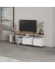 Έπιπλο τηλεόρασης Ondine γκρι μαρμάρου-φυσικό 160x35.5x48εκ Υλικό: PARTICAL BOARD WITH MELAMINE 18mm 119-001199 Έπιπλο τηλεόρασης Ondine γκρι μαρμάρου-φυσικό 160x35.5x48εκ Υλικό: PARTICAL BOARD WITH MELAMINE 18mm 119-001199