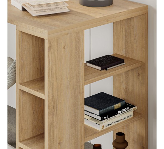 Γραφείο Colmar σε oak απόχρωση 140x60x75εκ Υλικό: MELAMINE 32mm - MELAMINE  18mm 119-001248