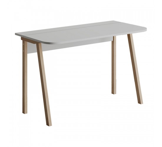 Γραφείο Malia σε λευκή-φυσική απόχρωση 120x60.5x75εκ Υλικό: CLIPBOARD 18mm WITH MELAMINE COATING 119-001249