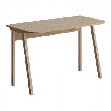 Γραφείο Malia σε oak απόχρωση 120x60.5x75εκ Υλικό: CLIPBOARD 18mm WITH MELAMINE COATING 119-001250