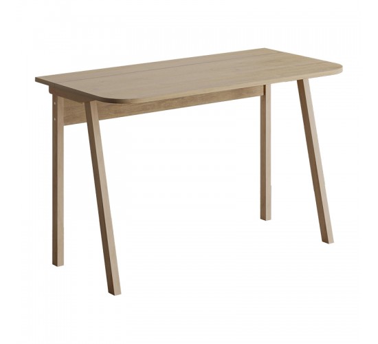 Γραφείο Malia σε oak απόχρωση 120x60.5x75εκ Υλικό: CLIPBOARD 18mm WITH MELAMINE COATING 119-001250