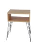Κομοδίνο Naida φυσικό-μαύρο 45x30x59εκ Υλικό: CLIPBOARD WITH MELAMINE 18 mm 120-000142 Κομοδίνο Naida φυσικό-μαύρο 45x30x59εκ Υλικό: CLIPBOARD WITH MELAMINE 18 mm 120-000142