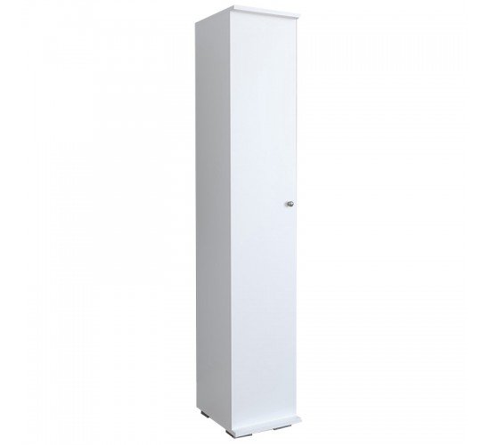 Ντουλάπι-στήλη Juan λευκό 30x35x177εκ Υλικό: CHIPBOARD WITH MELAMINE COATING 120-000238 Ντουλάπι-στήλη Juan λευκό 30x35x177εκ Υλικό: CHIPBOARD WITH MELAMINE COATING 120-000238