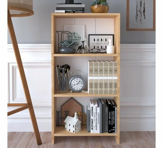 Βιβλιοθήκη Linet sonoma-λευκό 56x20x108εκ Υλικό: CLIPBOARD WITH MELAMINE 120-000255 Βιβλιοθήκη Linet sonoma-λευκό 56x20x108εκ Υλικό: CLIPBOARD WITH MELAMINE 120-000255
