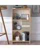 Βιβλιοθήκη Linet sonoma-λευκό 56x20x108εκ Υλικό: CLIPBOARD WITH MELAMINE 120-000255 Βιβλιοθήκη Linet sonoma-λευκό 56x20x108εκ Υλικό: CLIPBOARD WITH MELAMINE 120-000255