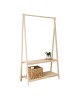 Έπιπλο εισόδου Linett φυσικό 86x38x148εκ Υλικό: WOOD 120-000322 Έπιπλο εισόδου Linett φυσικό 86x38x148εκ Υλικό: WOOD 120-000322