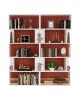 Βιβλιοθήκη Booky 12 ραφιών λευκό μελαμίνης 120x20x175εκ Υλικό: CHIPBOARD 120-000403 Βιβλιοθήκη Booky 12 ραφιών λευκό μελαμίνης 120x20x175εκ Υλικό: CHIPBOARD 120-000403