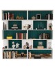 Βιβλιοθήκη Booky 12 ραφιών λευκό μελαμίνης 180x20x175εκ Υλικό: CHIPBOARD 120-000404 Βιβλιοθήκη Booky 12 ραφιών λευκό μελαμίνης 180x20x175εκ Υλικό: CHIPBOARD 120-000404