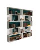 Βιβλιοθήκη Booky 12 ραφιών λευκό μελαμίνης 180x20x175εκ Υλικό: CHIPBOARD 120-000404 Βιβλιοθήκη Booky 12 ραφιών λευκό μελαμίνης 180x20x175εκ Υλικό: CHIPBOARD 120-000404