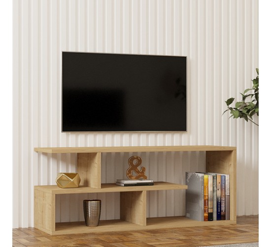 Έπιπλο τηλεόρασης Waldo φυσικό μελαμίνης 100x29,5x40εκ Υλικό: CLIPBOARD WITH MELAMINE 120-000411 Έπιπλο τηλεόρασης Waldo φυσικό μελαμίνης 100x29,5x40εκ Υλικό: CLIPBOARD WITH MELAMINE 120-000411