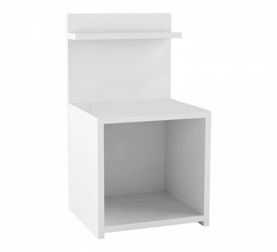 Κομοδίνο Kassito μελαμίνη σε λευκή απόχρωση 35x32x63εκ Υλικό: CLIPBOARD WITH MELAMINE 120-000476 Κομοδίνο Kassito μελαμίνη σε λευκή απόχρωση 35x32x63εκ Υλικό: CLIPBOARD WITH MELAMINE 120-000476