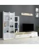 Σύνθεση σαλονιού Leman σε λευκή-oak απόχρωση 240x35x154εκ Υλικό: CLIPBOARD WITH MELAMINE 120-000488 Σύνθεση σαλονιού Leman σε λευκή-oak απόχρωση 240x35x154εκ Υλικό: CLIPBOARD WITH MELAMINE 120-000488