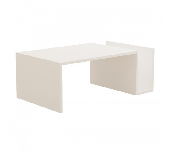 Τραπέζι σαλονιού Poko σε λευκή απόχρωση 86.8x50x32,4εκ Υλικό: CHIPBOARD MELAMINE COATED 18mm 120-000504 Τραπέζι σαλονιού Poko σε λευκή απόχρωση 86.8x50x32,4εκ Υλικό: CHIPBOARD MELAMINE COATED 18mm 120-000504