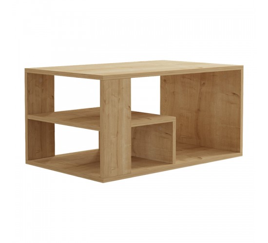Τραπέζι σαλονιού Sobu σε oak απόχρωση 80x50x40εκ Υλικό: CHIPBOARD MELAMINE COATED 18mm 120-000510 Τραπέζι σαλονιού Sobu σε oak απόχρωση 80x50x40εκ Υλικό: CHIPBOARD MELAMINE COATED 18mm 120-000510