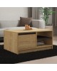 Τραπέζι σαλονιού Narli σε oak απόχρωση 90x60x45εκ Υλικό: MELAMINE COATED PARTICLE BOARD 18mm. 120-000512 Τραπέζι σαλονιού Narli σε oak απόχρωση 90x60x45εκ Υλικό: MELAMINE COATED PARTICLE BOARD 18mm. 120-000512