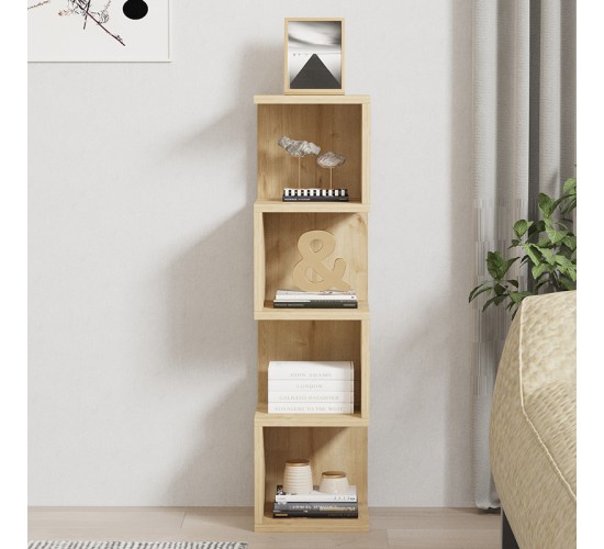 Ραφιέρα επιδαπέδια Pratel σε oak απόχρωση 25x27x95εκ Υλικό: MELAMINE COATED PARTICLE BOARD 18mm. 120-000516 Ραφιέρα επιδαπέδια Pratel σε oak απόχρωση 25x27x95εκ Υλικό: MELAMINE COATED PARTICLE BOARD 18mm. 120-000516