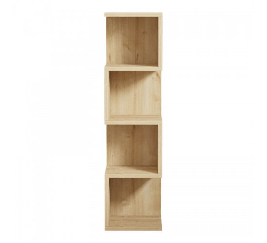 Ραφιέρα επιδαπέδια Pratel σε oak απόχρωση 25x27x95εκ Υλικό: MELAMINE COATED PARTICLE BOARD 18mm. 120-000516 Ραφιέρα επιδαπέδια Pratel σε oak απόχρωση 25x27x95εκ Υλικό: MELAMINE COATED PARTICLE BOARD 18mm. 120-000516