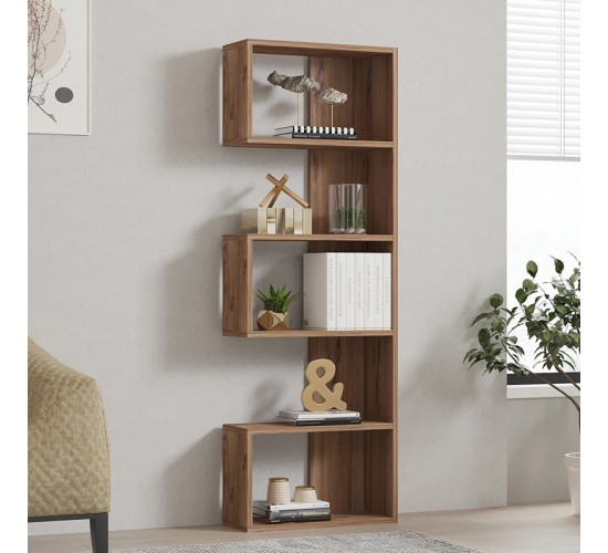Βιβλιοθήκη Cascade σε sonoma απόχρωση 51.8x22x150εκ Υλικό: MELAMINE COATED PARTICLE BOARD 18mm. 120-000520 Βιβλιοθήκη Cascade σε sonoma απόχρωση 51.8x22x150εκ Υλικό: MELAMINE COATED PARTICLE BOARD 18mm. 120-000520