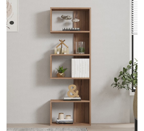 Βιβλιοθήκη Cascade σε sonoma απόχρωση 51.8x22x150εκ Υλικό: MELAMINE COATED PARTICLE BOARD 18mm. 120-000520 Βιβλιοθήκη Cascade σε sonoma απόχρωση 51.8x22x150εκ Υλικό: MELAMINE COATED PARTICLE BOARD 18mm. 120-000520