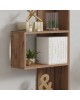 Βιβλιοθήκη Cascade σε sonoma απόχρωση 51.8x22x150εκ Υλικό: MELAMINE COATED PARTICLE BOARD 18mm. 120-000520 Βιβλιοθήκη Cascade σε sonoma απόχρωση 51.8x22x150εκ Υλικό: MELAMINE COATED PARTICLE BOARD 18mm. 120-000520