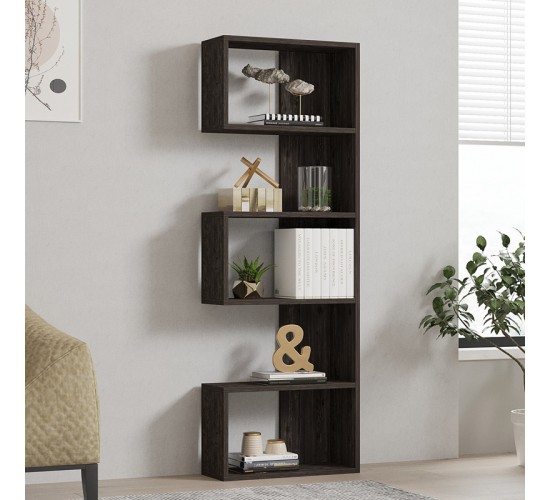 Βιβλιοθήκη Cascade σε σκούρο καρυδί απόχρωση 51.8x22x150εκ Υλικό: MELAMINE COATED PARTICLE BOARD 18mm. 120-000521 Βιβλιοθήκη Cascade σε σκούρο καρυδί απόχρωση 51.8x22x150εκ Υλικό: MELAMINE COATED PARTICLE BOARD 18mm. 120-000521