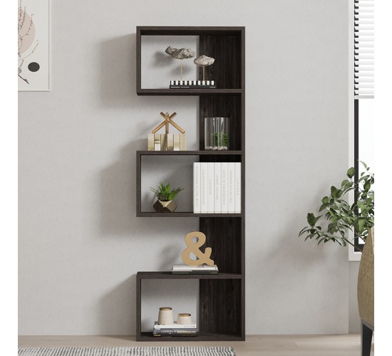 Βιβλιοθήκη Cascade σε σκούρο καρυδί απόχρωση 51.8x22x150εκ Υλικό: MELAMINE COATED PARTICLE BOARD 18mm. 120-000521 Βιβλιοθήκη Cascade σε σκούρο καρυδί απόχρωση 51.8x22x150εκ Υλικό: MELAMINE COATED PARTICLE BOARD 18mm. 120-000521