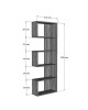 Βιβλιοθήκη Cascade σε σκούρο καρυδί απόχρωση 51.8x22x150εκ Υλικό: MELAMINE COATED PARTICLE BOARD 18mm. 120-000521 Βιβλιοθήκη Cascade σε σκούρο καρυδί απόχρωση 51.8x22x150εκ Υλικό: MELAMINE COATED PARTICLE BOARD 18mm. 120-000521