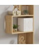Βιβλιοθήκη Cascade σε oak απόχρωση 51.8x22x150εκ Υλικό: MELAMINE COATED PARTICLE BOARD 18mm. 120-000522 Βιβλιοθήκη Cascade σε oak απόχρωση 51.8x22x150εκ Υλικό: MELAMINE COATED PARTICLE BOARD 18mm. 120-000522