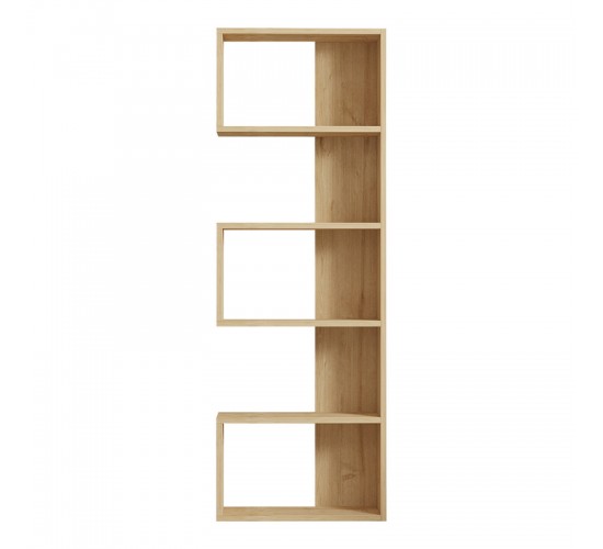 Βιβλιοθήκη Cascade σε oak απόχρωση 51.8x22x150εκ Υλικό: MELAMINE COATED PARTICLE BOARD 18mm. 120-000522 Βιβλιοθήκη Cascade σε oak απόχρωση 51.8x22x150εκ Υλικό: MELAMINE COATED PARTICLE BOARD 18mm. 120-000522