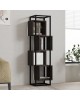 Βιβλιοθήκη Gridur σε σκούρο καρυδί απόχρωση 44x29x140εκ Υλικό: MELAMINE COATED PARTICLE BOARD 18mm. 120-000523 Βιβλιοθήκη Gridur σε σκούρο καρυδί απόχρωση 44x29x140εκ Υλικό: MELAMINE COATED PARTICLE BOARD 18mm. 120-000523