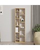 Βιβλιοθήκη Minicu σε oak απόχρωση 44,4x19,6x150εκ Υλικό: MELAMINE COATED PARTICLE BOARD 18mm. 120-000527 Βιβλιοθήκη Minicu σε oak απόχρωση 44,4x19,6x150εκ Υλικό: MELAMINE COATED PARTICLE BOARD 18mm. 120-000527