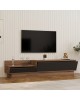 Έπιπλο τηλεόρασης Eclipse σε sonoma-ανθρακί απόχρωση 160x35x35εκ Υλικό: MELAMINE COATED PARTICLE BOARD 18mm. 120-000532 Έπιπλο τηλεόρασης Eclipse σε sonoma-ανθρακί απόχρωση 160x35x35εκ Υλικό: MELAMINE COATED PARTICLE BOARD 18mm. 120-000532