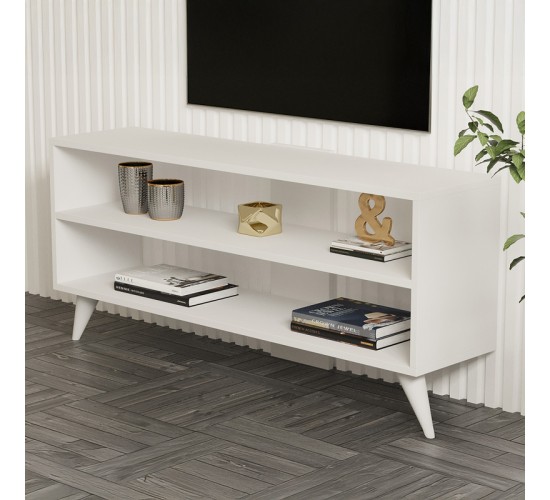 Σύνθετο σαλονιού Prestige σε λευκή απόχρωση 120x29,6x50εκ Υλικό: MELAMINE COATED PARTICLE BOARD 18mm. 120-000534 Σύνθετο σαλονιού Prestige σε λευκή απόχρωση 120x29,6x50εκ Υλικό: MELAMINE COATED PARTICLE BOARD 18mm. 120-000534