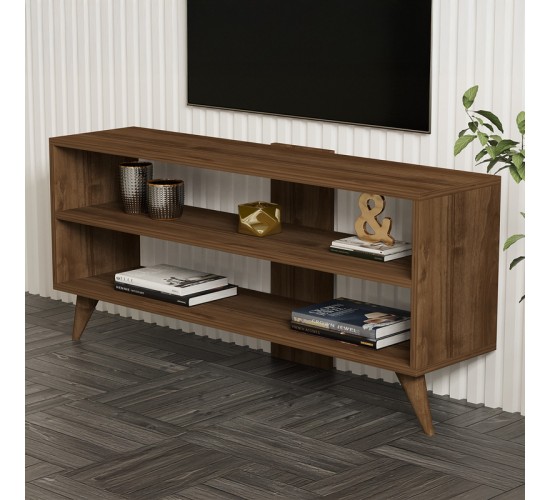 Σύνθετο σαλονιού Prestige σε καρυδί απόχρωση 120x29,6x50εκ Υλικό: MELAMINE COATED PARTICLE BOARD 18mm. 120-000535 Σύνθετο σαλονιού Prestige σε καρυδί απόχρωση 120x29,6x50εκ Υλικό: MELAMINE COATED PARTICLE BOARD 18mm. 120-000535