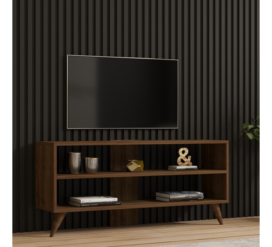 Έπιπλο τηλεόρασης Prestige σε καρυδί απόχρωση 120x29,6x50εκ Υλικό: MELAMINE COATED PARTICLE BOARD 18mm. 120-000537 Έπιπλο τηλεόρασης Prestige σε καρυδί απόχρωση 120x29,6x50εκ Υλικό: MELAMINE COATED PARTICLE BOARD 18mm. 120-000537