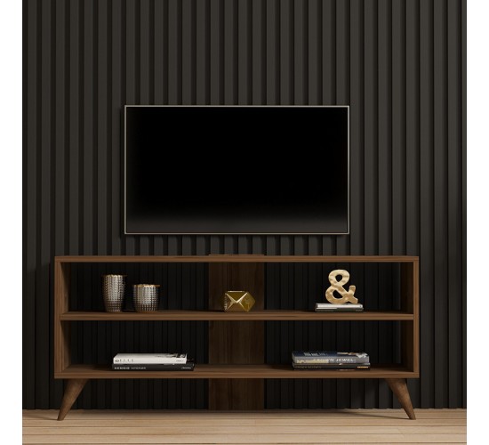 Έπιπλο τηλεόρασης Prestige σε καρυδί απόχρωση 120x29,6x50εκ Υλικό: MELAMINE COATED PARTICLE BOARD 18mm. 120-000537 Έπιπλο τηλεόρασης Prestige σε καρυδί απόχρωση 120x29,6x50εκ Υλικό: MELAMINE COATED PARTICLE BOARD 18mm. 120-000537