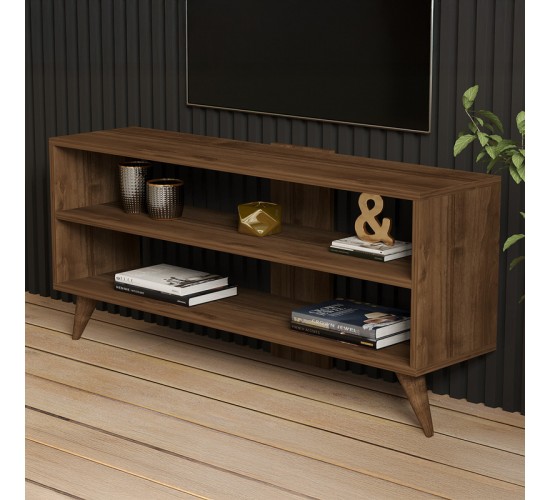 Έπιπλο τηλεόρασης Prestige σε καρυδί απόχρωση 120x29,6x50εκ Υλικό: MELAMINE COATED PARTICLE BOARD 18mm. 120-000537 Έπιπλο τηλεόρασης Prestige σε καρυδί απόχρωση 120x29,6x50εκ Υλικό: MELAMINE COATED PARTICLE BOARD 18mm. 120-000537
