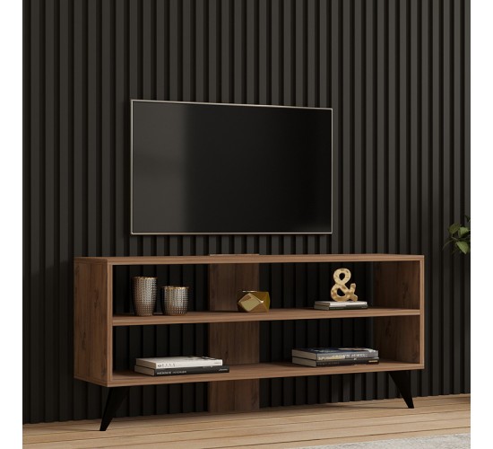 Έπιπλο τηλεόρασης Prestige σε sonoma απόχρωση 120x29,6x50εκ Υλικό: MELAMINE COATED PARTICLE BOARD 18mm. 120-000538 Έπιπλο τηλεόρασης Prestige σε sonoma απόχρωση 120x29,6x50εκ Υλικό: MELAMINE COATED PARTICLE BOARD 18mm. 120-000538