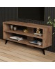 Έπιπλο τηλεόρασης Prestige σε sonoma απόχρωση 120x29,6x50εκ Υλικό: MELAMINE COATED PARTICLE BOARD 18mm. 120-000538 Έπιπλο τηλεόρασης Prestige σε sonoma απόχρωση 120x29,6x50εκ Υλικό: MELAMINE COATED PARTICLE BOARD 18mm. 120-000538