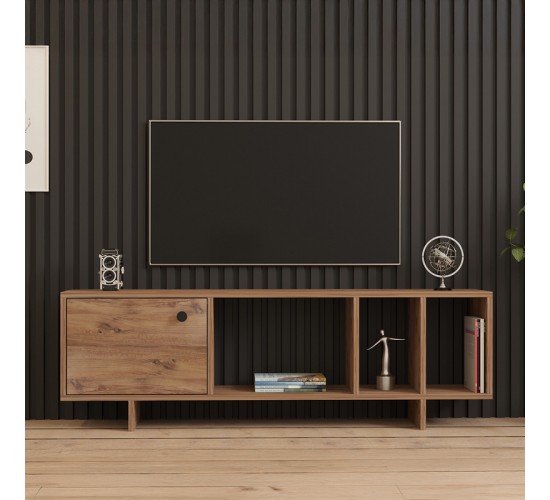Έπιπλο τηλεόρασης Mueble σε sonoma απόχρωση 140x29x45εκ Υλικό: MELAMINE COATED PARTICLE BOARD 18mm. 120-000540 Έπιπλο τηλεόρασης Mueble σε sonoma απόχρωση 140x29x45εκ Υλικό: MELAMINE COATED PARTICLE BOARD 18mm. 120-000540