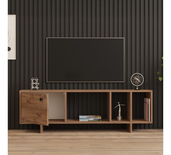 Έπιπλο τηλεόρασης Mueble σε sonoma απόχρωση 140x29x45εκ Υλικό: MELAMINE COATED PARTICLE BOARD 18mm. 120-000540 Έπιπλο τηλεόρασης Mueble σε sonoma απόχρωση 140x29x45εκ Υλικό: MELAMINE COATED PARTICLE BOARD 18mm. 120-000540