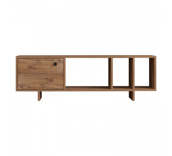 Έπιπλο τηλεόρασης Mueble σε sonoma απόχρωση 140x29x45εκ Υλικό: MELAMINE COATED PARTICLE BOARD 18mm. 120-000540 Έπιπλο τηλεόρασης Mueble σε sonoma απόχρωση 140x29x45εκ Υλικό: MELAMINE COATED PARTICLE BOARD 18mm. 120-000540