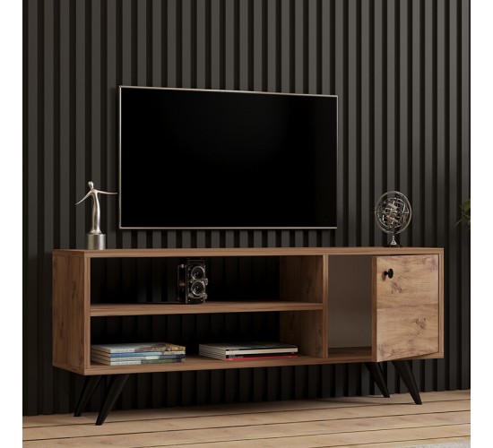 Έπιπλο τηλεόρασης Wison σε sonoma απόχρωση 120x29x50εκ Υλικό: MELAMINE COATED PARTICLE BOARD 18mm. 120-000541 Έπιπλο τηλεόρασης Wison σε sonoma απόχρωση 120x29x50εκ Υλικό: MELAMINE COATED PARTICLE BOARD 18mm. 120-000541