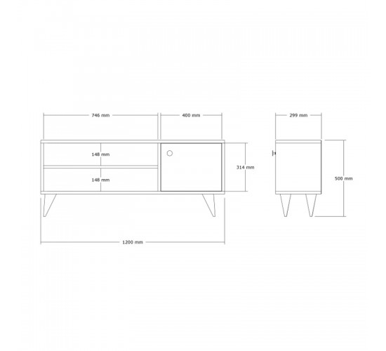 Έπιπλο τηλεόρασης Wison σε oak απόχρωση 120x29x50εκ Υλικό: MELAMINE COATED PARTICLE BOARD 18mm. 120-000542 Έπιπλο τηλεόρασης Wison σε oak απόχρωση 120x29x50εκ Υλικό: MELAMINE COATED PARTICLE BOARD 18mm. 120-000542