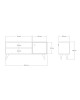 Έπιπλο τηλεόρασης Wison σε oak απόχρωση 120x29x50εκ Υλικό: MELAMINE COATED PARTICLE BOARD 18mm. 120-000542 Έπιπλο τηλεόρασης Wison σε oak απόχρωση 120x29x50εκ Υλικό: MELAMINE COATED PARTICLE BOARD 18mm. 120-000542