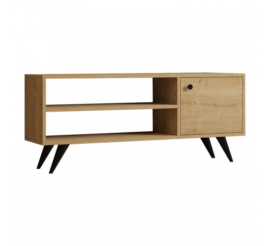Έπιπλο τηλεόρασης Wison σε oak απόχρωση 120x29x50εκ Υλικό: MELAMINE COATED PARTICLE BOARD 18mm. 120-000542 Έπιπλο τηλεόρασης Wison σε oak απόχρωση 120x29x50εκ Υλικό: MELAMINE COATED PARTICLE BOARD 18mm. 120-000542